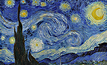 “英語で楽しむゴッホの“The Starry Night（星月夜）”